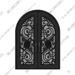 Nova Royal Industrial Rivet Iron Door Style 009 - 3D Decorative Nova Royal Industrial Rivet Iron Door Style 009 3D Decorative
