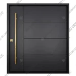 Nova Royal Industrial Rivet Pivot Door Style 012