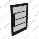 Nova Royal Ornate Medallion Pivot Door Style 007 - 3D Models Nova Royal Ornate Medallion Pivot Door Style 007 3D Models