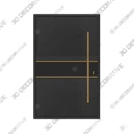 Nova Royal Pivot Wrought Iron Door Style 003 - 3D Decorative Nova Royal Pivot Wrought Iron Door Style 003 3D Decorative