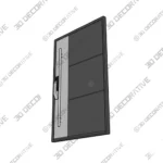 Nova Royal Renaissance Scroll Pivot Door Style 010 3D SketchUp