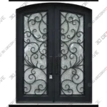 Nova Royal Wrought Iron Custom Door Style 001 Nova Royal Wrought Iron Custom Door Style 001