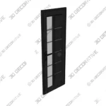 Prehung Commercial Fiberglass Door Frosted Glass - 3D Models Prehung Commercial Fiberglass Door Frosted Glass 3D Models