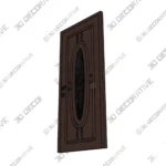 Prehung Metal Plastic Front Entry Door Ronex 1277 - 3D SketchUp Prehung Metal Plastic Front Entry Door Ronex 1277 3D SketchUp