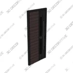 Ronex Modern Painted Steel Front Door Style 0162 3D Models