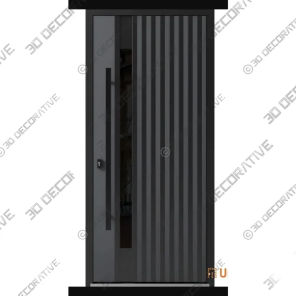 Ronex Textured Steel Front Door Style 0144