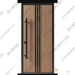 Ronex Vertical Line Steel Door Style 1055 Ronex Vertical Line Steel Door Style 1055