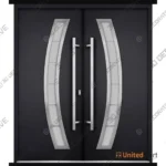 Steel Entry Door System Prehung Stainless Modern Steel Entry Door System Prehung Stainless Modern