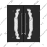 Steel Entry Door System Prehung Stainless Modern- 3D Decorative Steel Entry Door System Prehung Stainless Modern 3D Decorative