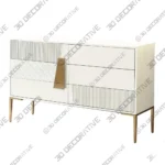 Ultra Modern Double Dresser Wooden Storage Chest