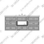 Albany Single Bathroom Vanity with Stone Top - Shop Now Albany Single Bathroom Vanity with Stone Top Shop Now