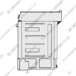 Bosch 800 Series 30 Slide In Electric Range Stainless Steel - 3D Models Bosch 800 Series 30 Slide In Electric Range Stainless Steel 3D Models