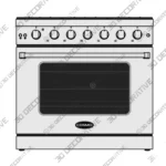 Cosmo 36 Commercial Style Gas Range with Convection Oven 3D Decorative