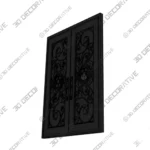 Nova Royal Celtic Knotwork Iron Door Style 020 3D SketchUp