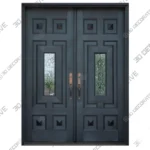 Nova Royal Craftsman Square Iron Door Style 011
