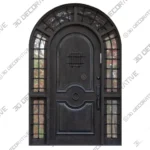 Nova Royal Japanese Minimalist Iron Door Style 021