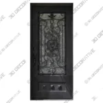 Nova Royal Modern Geometric Iron Door Style 014