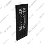 Nova Royal Modern Geometric Iron Door Style 014 - 3D Models Nova Royal Modern Geometric Iron Door Style 014 3D Models