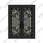 Nova Royal Renaissance Ornamental Iron Door Style 026 3D Decorative