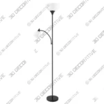 Black Torchiere Floor Lamp Mother Daughter 2 Light Fixture - Buy Now Black Torchiere Floor Lamp Mother Daughter 2 Light Fixture Buy Now