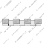 Chrome Bathroom Light 4 Light LED Vanity Fixture - 3D Models Chrome Bathroom Light 4 Light LED Vanity Fixture 3D Models