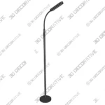 Dimmable LED Floor Lamp Remote Control Reading Light - 3D Decorative Dimmable LED Floor Lamp Remote Control Reading Light 3D Decorative