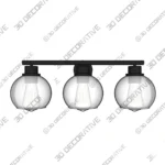 Dimmable Vanity Light Modern Bathroom Fixture - 3D Decorative Dimmable Vanity Light Modern Bathroom Fixture 3D Decorative
