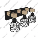 Dimmable Vanity Light Modern LED Bathroom Fixture - 3D Decorative Dimmable Vanity Light Modern LED Bathroom Fixture 3D Decorative