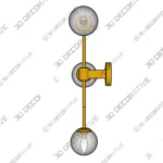 Mercer41 3 Light Dimmable Modern Linear Vanity Light - Shop Now Mercer41 3 Light Dimmable Modern Linear Vanity Light Shop Now