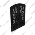 Nova Royal Ornamental Scroll & Ironwork Door Style 047 - 3D Models Nova Royal Ornamental Scroll Ironwork Door Style 047 3D Models