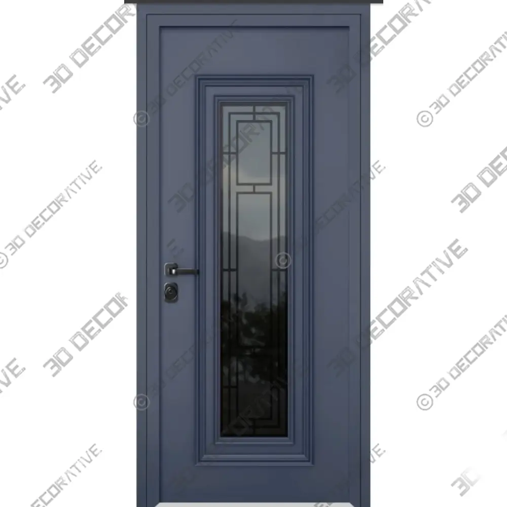 Modern Portal with Stainless Inserts - Ballucio 6044