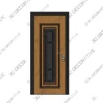 Ballucio 6644 Architectural Entry with Modern Finish - 3D Decorative Ballucio 6644 Architectural Entry with Modern Finish 3D Decorative