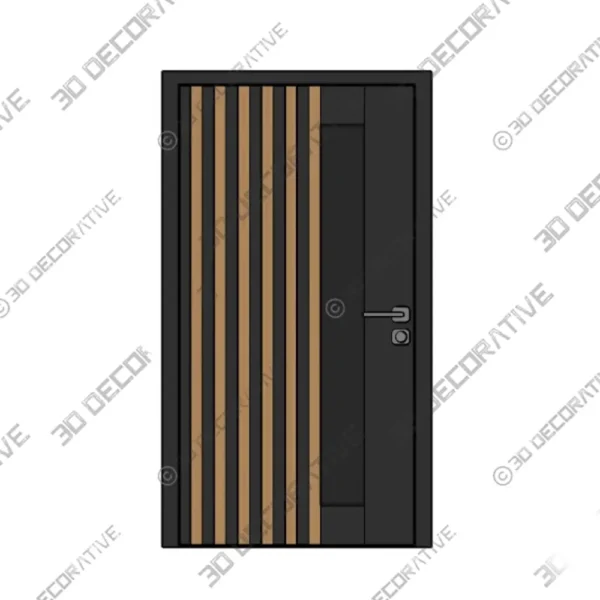 Cynex 6113 Aluminum Aperture Modern Portal Design 3D Decorative