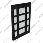 Nova Royal Florentine Scroll Iron Door Style 051 3D Models