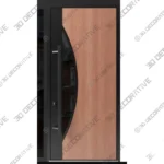 Ronex 1077 Teak Vista Entry 96 Inch Modern Passage Ronex 1077 Teak Vista Entry 96 Inch Modern Passage